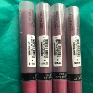 Lot of 4 velvet matte sheer daydreamer liquid lip